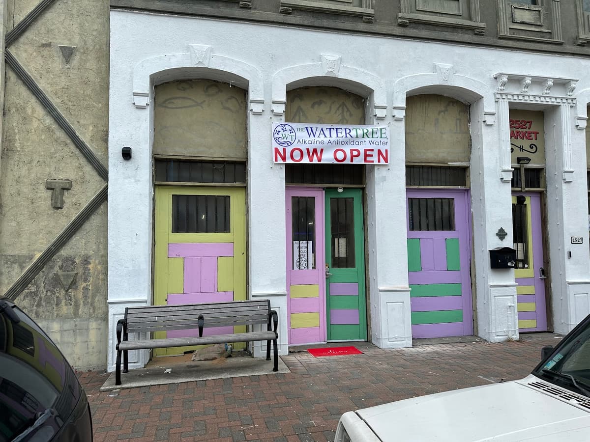 Water Tree Galveston storefront at 2527 Market St